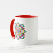 Tiger Dragon Mandala Mug (Devant gauche)