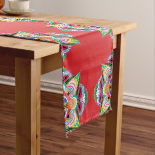 Tiger Dragon Mandala Table Runner (3 Sizes) Lange Tafelloper