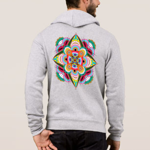 Tiger Dragon Mandala Unisex Sweat - shirt à capuch