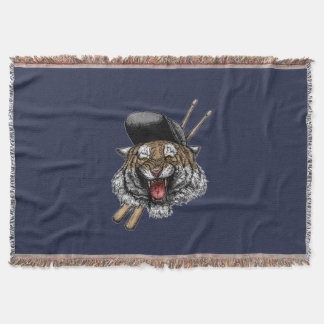 Tiger Drummer Deken