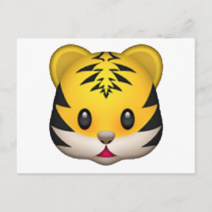 Tiger - Emoji Briefkaart
