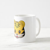 Tiger - Emoji Koffiemok (Voorkant rechts)