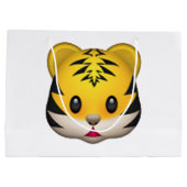 Tiger - Emoji Large Cadeauzakje (Achterkant)