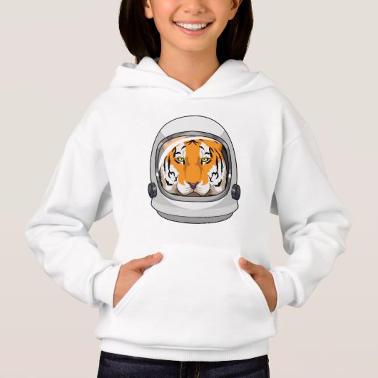 Tiger en astronaute avec casque (Devant)