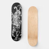 Tiger en Bamboo Skateboard (Voorkant)