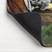 Tiger en Cub Mousemat Muismat (Hoek)
