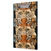 Tiger- en luiogen Foto Klembord (Links)