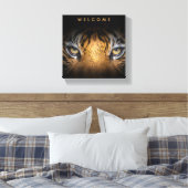 Tiger en toile (Insitu(Chambre))