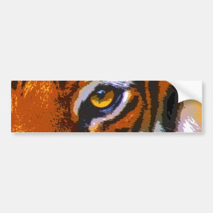 TIGER EYE BUMPERSTICKER