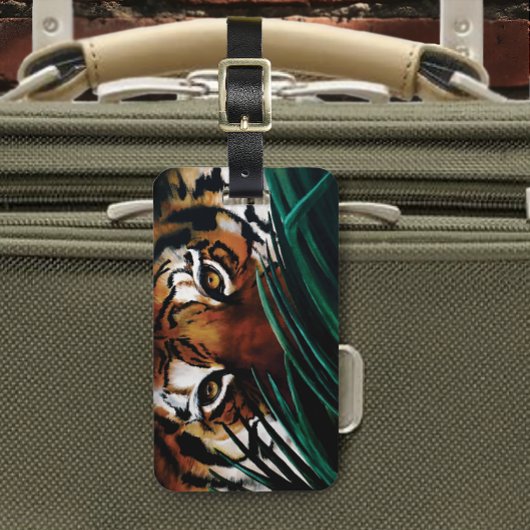 Tiger Eyes Bagagelabel