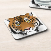 Tiger Eyes Bier Onderzetter (Linkerzijde)