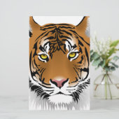 Tiger Eyes Briefpapier (Staand voorkant)