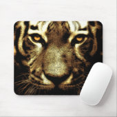 Tiger Eyes Custom Mousepad Muismat (Met muis)