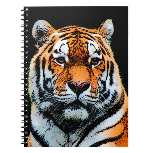 Tiger Eyes Inspirerend Notitieboek (Voorkant)