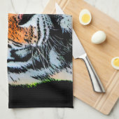 Tiger Eyes Inspirerend Theedoek (Quarter Fold)