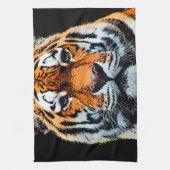 Tiger Eyes Inspirerend Theedoek (Verticaal)