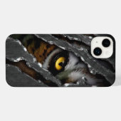 Tiger Eyes iPhone 14 plus Coque -coque iphone (Verso Horizontal)