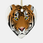 Tiger Eyes Keramisch Ornament (Rechts)
