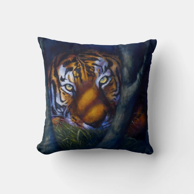 Tiger Eyes Kussen (Voorkant)