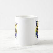 Tiger Eyes Pop Art Koffiemok (Center)