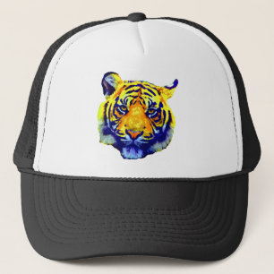 Tiger Eyes Pop Art Trucker Pet