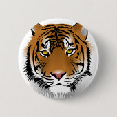 Tiger Eyes Ronde Button 5,7 Cm (Voorkant)