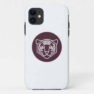 Tiger Face Badge iPhone 11 Hoesje