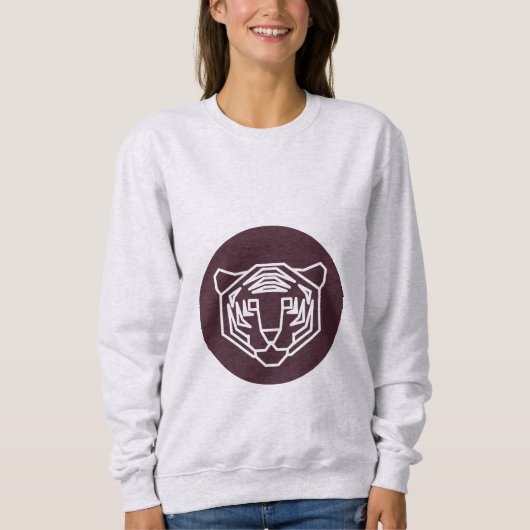 Tiger Face Badge Trui (Voorkant)