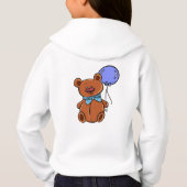 Tiger Face Design Girl, s Sweat - shirts à capuche (Dos)