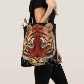 Tiger Face Draagtas (Dichtbij)