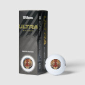 Tiger Face Golfballen (Verpakking)