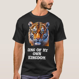 Tiger Face Illustration – Wildlife Art Print T-shirt