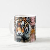 Tiger Face Koffiemok (Voorkant links)
