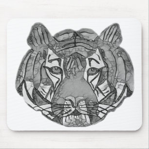 Tiger Face Muismat