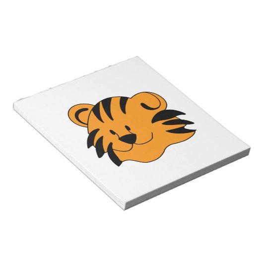 Tiger Face Notitieblok (Schuin)