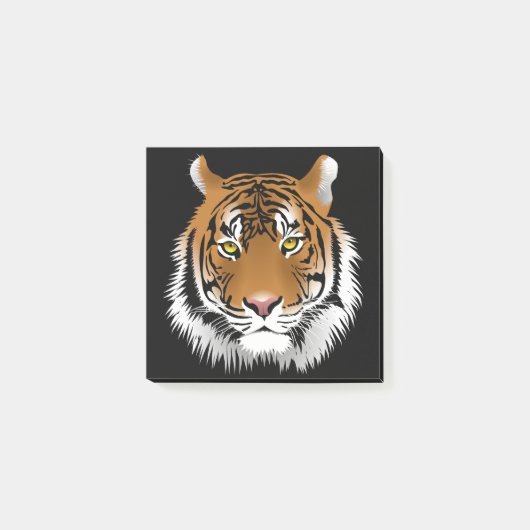 Tiger Face Post-it Notes  (Devant)