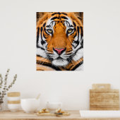 Tiger Face Poster (Keuken)
