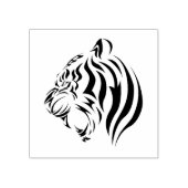 Tiger Face Rubberstempel (Afrduk)