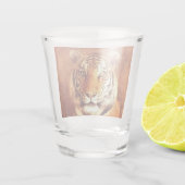 Tiger Face Shot Glas (Achterkant)