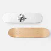 Tiger Face Skateboard (Horizontaal)