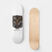 Tiger Face Skateboard (Voorkant)