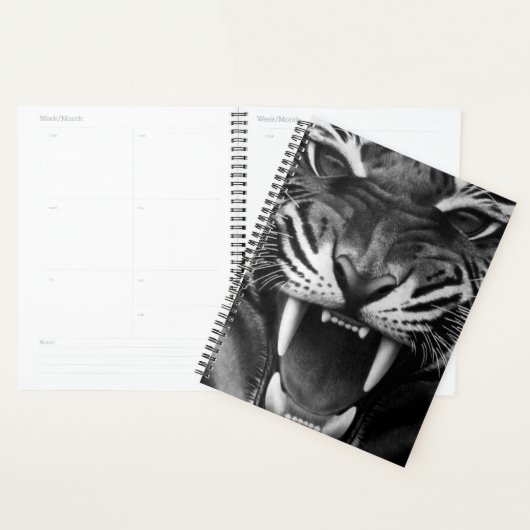 Tiger Face sluiten Planner (Display)