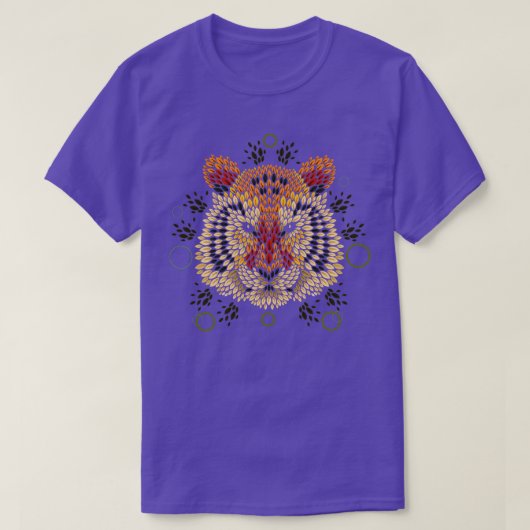 Tiger Face T-shirt (Design voorkant)