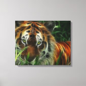 Tiger Face Wrapped Canvas (Voorkant)