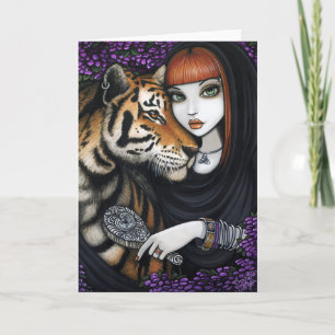 Tiger Fae Soul Mates Fantasy Flower Sam Lilah Kaart