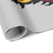 TIGER FIGHTING DRAGON Wrapping Paper Cadeaupapier (Rol Hoek)