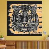 Tiger Fine Art 2 Wrapped Canvas Afdruk (Insitu (Woonkamer))