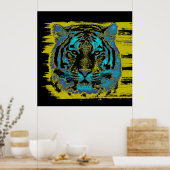 Tiger Fine Art Poster (Keuken)