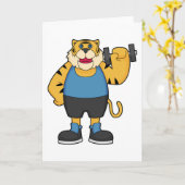 Tiger Fitness Hanteerbaar Kaart (Gele Bloem)