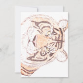 Tiger - Flat Dank u kaart (Voorkant)